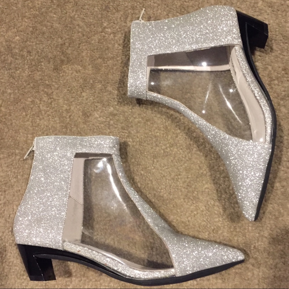 NEW Jeffrey Campbell MISTRESS Glitter Bootie